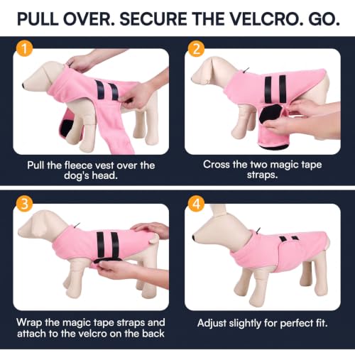 Small Dog Sweater (Light Pink / X-Small)