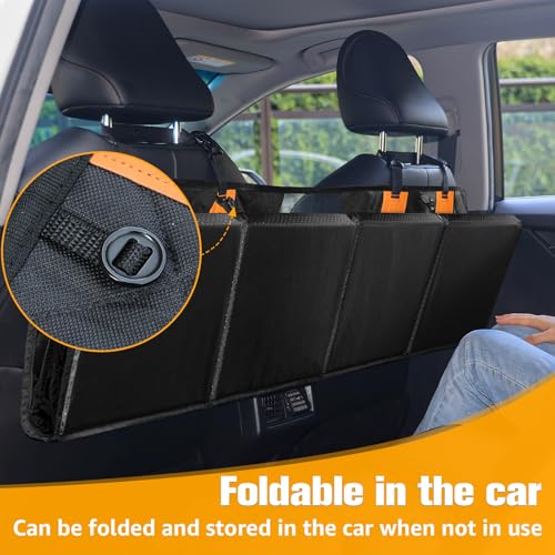 Dog Car Seat Cover for Back Seat (black / XL - 56.3"W x 64.2"L - SUV/Truck)