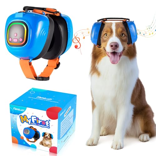Calming Music Headphones for Dogs (Small / Blue)