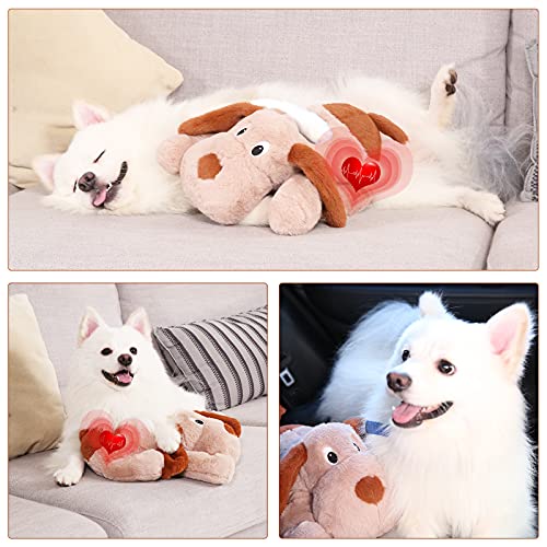 Puppy Heartbeat Toy (Brown)