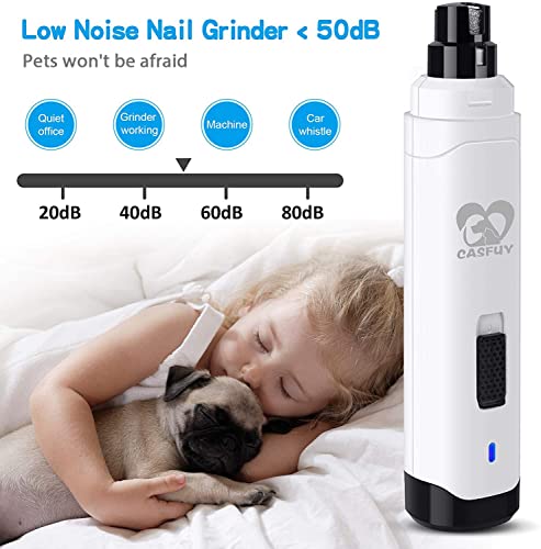 Dog Nail Grinder Upgraded (A-White)