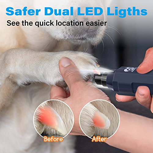 6 Speed Dog Nail Grinder (Blue)