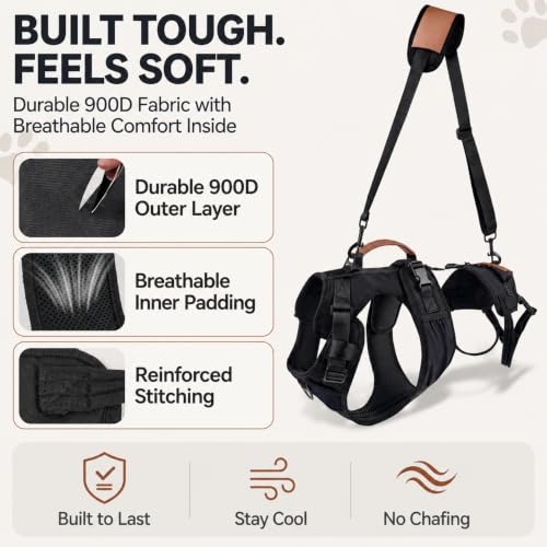 Dog Lift Harness for Senior and Injured Dogs (L)