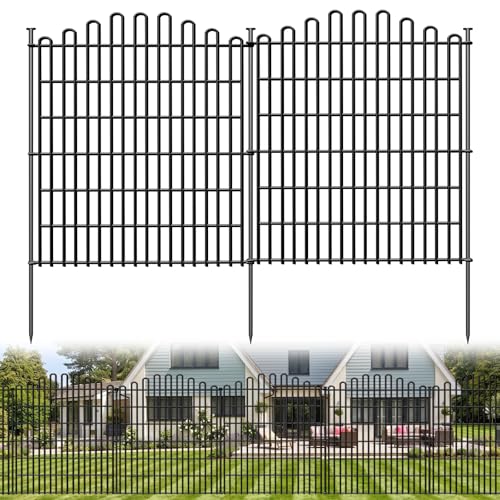 No Dig Garden Fence Panels (33 in(H) X 29 in(L))