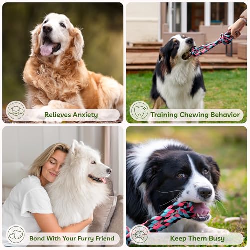 Dog Rope Toy for for Medium Dogs (1 Pack-Medium / Medium)