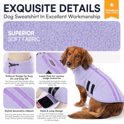 Small Dog Sweater (Lilac / Small)
