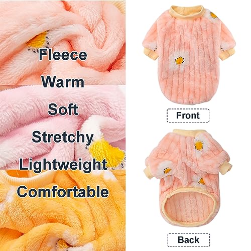 3 Pack Dog Sweaters (X-Large / Dy Pink+Dy Purple+Dy Yellow)