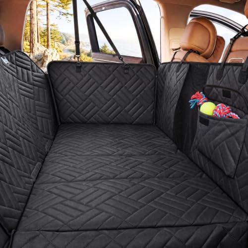 Dog Car Seat Cover (Black / 63”Lx53“W)