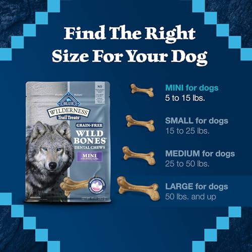 Wilderness Mini Dog Dental Chews (1.69 Pound (Pack of 1))