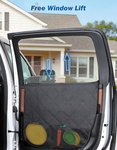 Car Door Protector for Dogs for Large SUV (Fit for Large SUV/ Trucks)