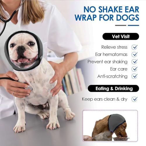 Dog Calming Hoodie (Dark Grey / L)