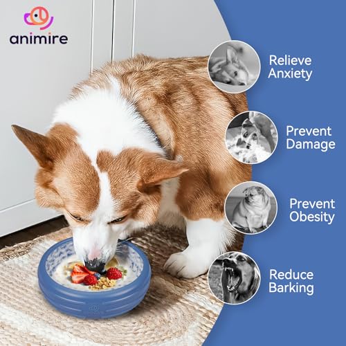 Dog Lick Bowl (S / Dark blue)