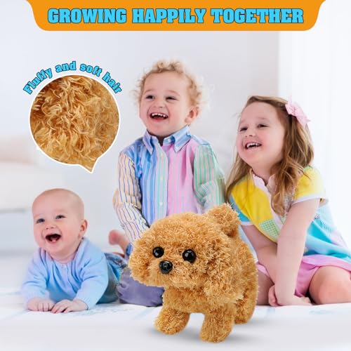 Plush Teddy Toy Puppy Electronic Interactive Dog (Teddy Dog)