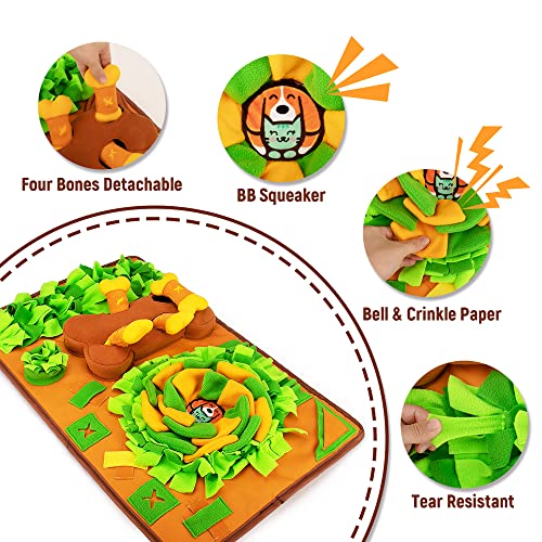 Snuffle Mat Dog Enrichment Feeding Mat (D)