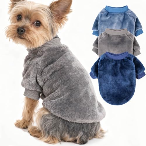 Dog Sweater 3 (Grey,Blue,Navy / XX-Small)