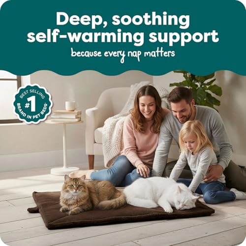 ThermaNAP Self Warming Cat Mat (Large - 36"L x 24"W / Espresso)