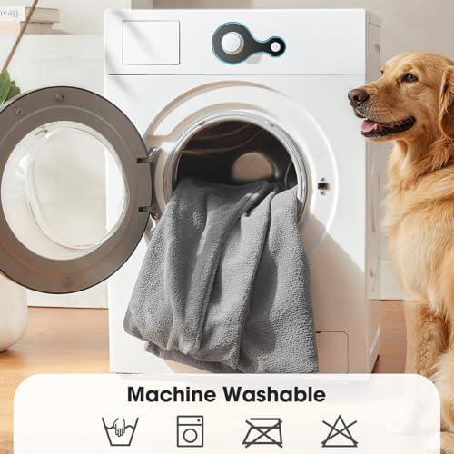Orthopedic Dog Bed Medium Size Dog (Light Grey / 35"L x 25"W x 8"Th)