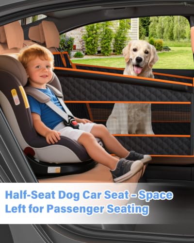 Dog Car Seat for Large Dogs (Large / Black)