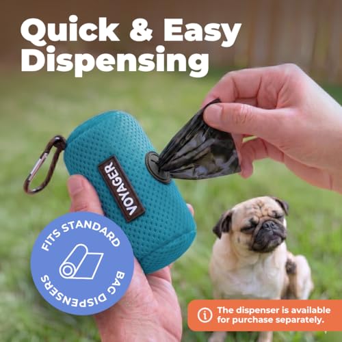 GRS Poop Bags for Dogs (GRS Black / 600 Bags)