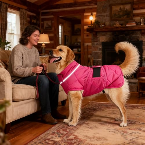 Weighted Dog Vest (Red / Small)