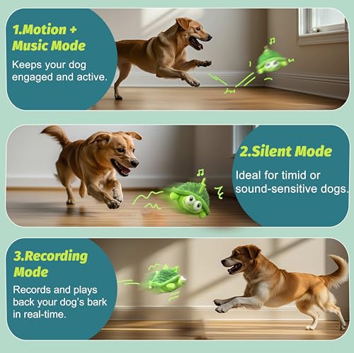 Interactive Moving Dog Toys to Keep Dogs Engaged (Turtle)