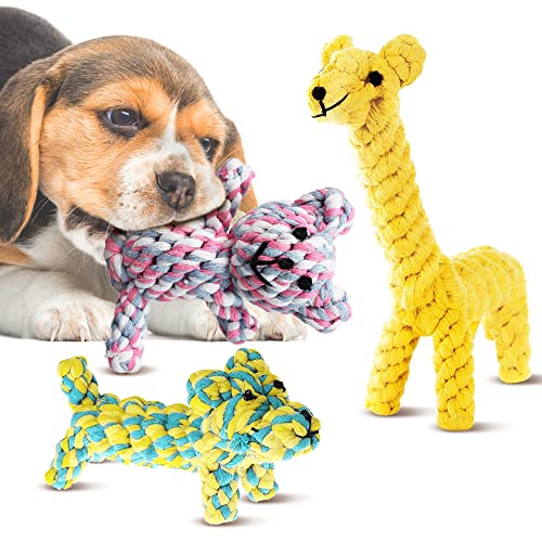 Cotton Rope Knot Puppy & Ferret Toys