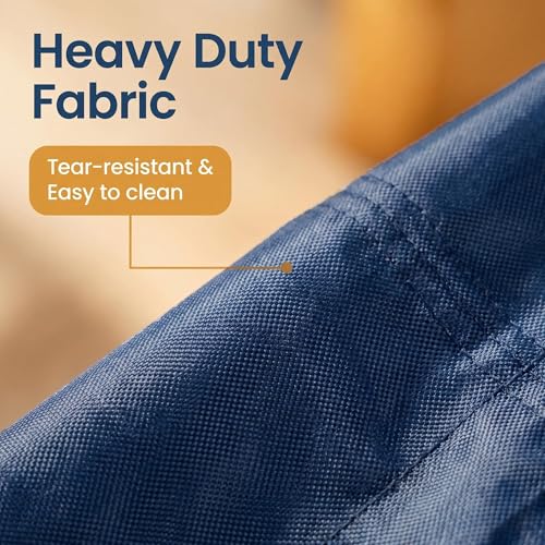 Dog Crate Cover Heavy Duty Polyester (Navy Blue / M (36.0"L x 23.0"W x 25.0"H))