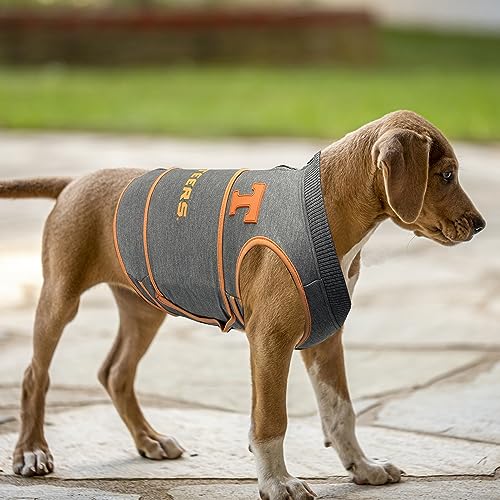 NCAA Tennessee Volunteers Dog Shirt Calming Soothing Vest for Dogs Cats with Fears (Large / Tennessee Volunteers)