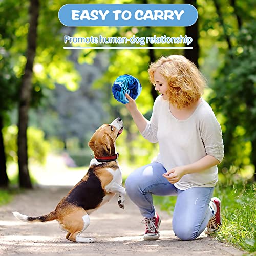 3 Pcs 5.9'' Snuffle Ball for Dogs Interactive Dog Puzzle Treat Toys (3 Pcs)