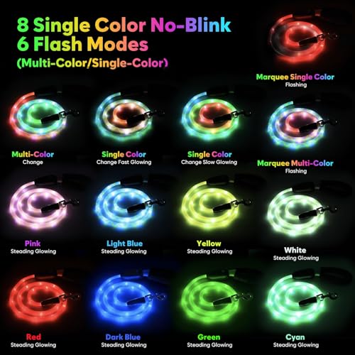 7Ft Light Up Dog Leash (7Ft)
