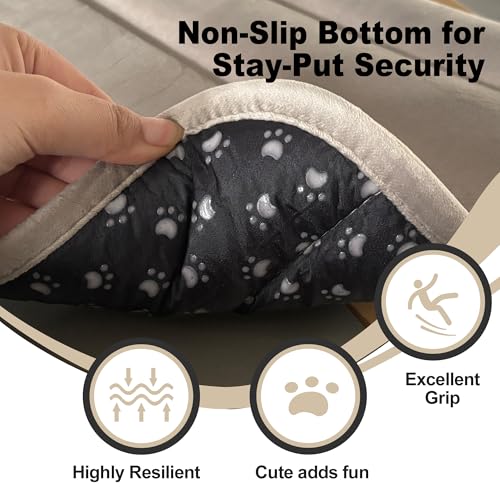 Dog Crate Pad (XS(18"*12"*1.5") / New-Light Brown-1pc)