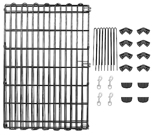 Portable Foldable Octagonal Metal Exercise Dog Playpen (Without door)