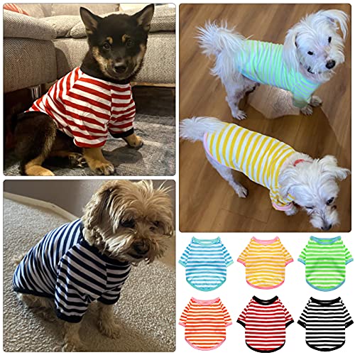 6 Pieces Dog T (Large / Light Color)