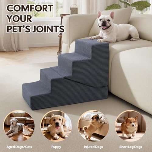 Dog Ramp for Bed Couch (15.7 X 35.3 X 25.6 In)