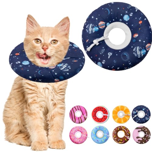 Cat Cone Collar Soft (Planet / Small)