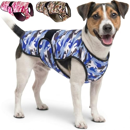 Dog Cooling Vest (Blue Camo / Small (Pack of 1))