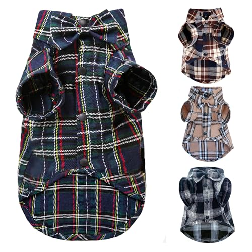 Pet Shirt Clothes for Dogs and Cats (Dark Green / Medium)
