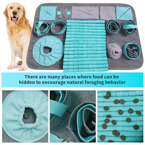 Snuffle Mat for Dogs (blue)