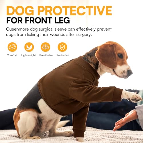Large Recovery Suit for Dogs (XX-Large / Brown)