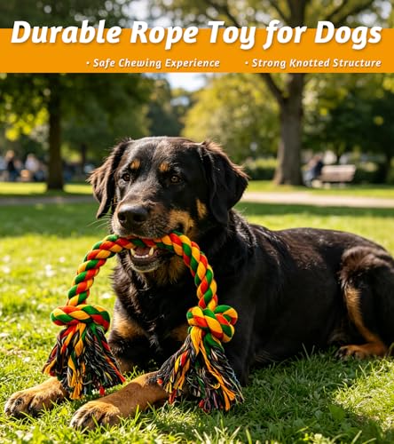 2 Pack Dog Rope Toys for Large Dogs