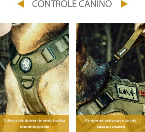 Tactical Dog Harness (Medium / Green)