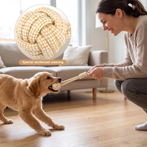 4 Pack Dog Rope Toys for Small Dogs