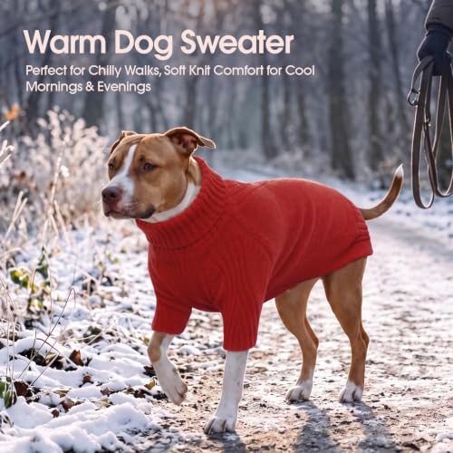 XXXL Dog Sweater (Red / XXX-Large)