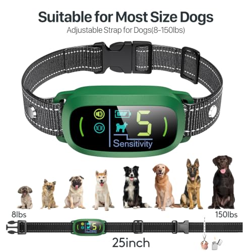 Dog Bark Collar (Green)