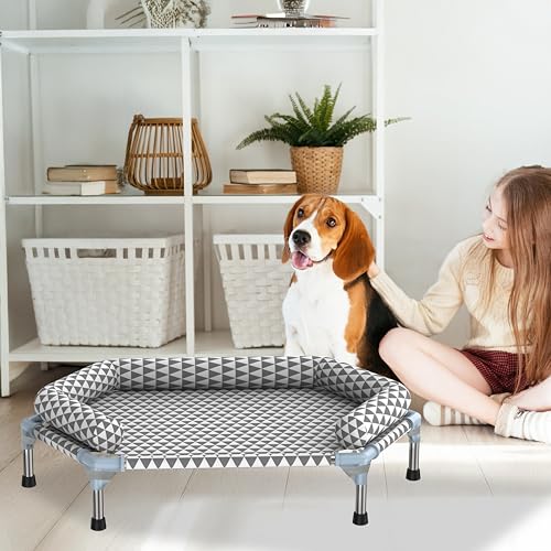 Orthopedic Dog Bed for Medium Dogs (6 sided Bolster Medium)