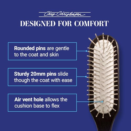 Dog Brush 20 mm. Ice Slip Dematting Brush (Small)
