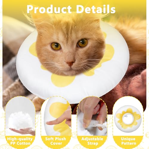 Cat Cone Collar Soft (Egg / Medium)