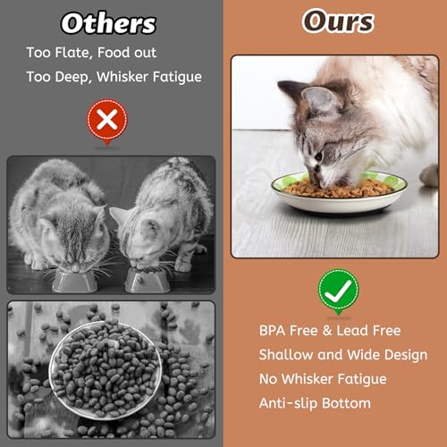Non Slip Cat Bowl (Bohemian-4 Pack)