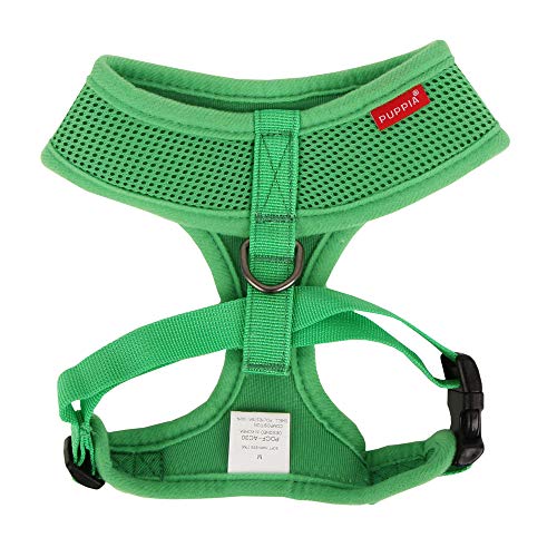 Soft Dog Harness No Choke Over (Green / Large)