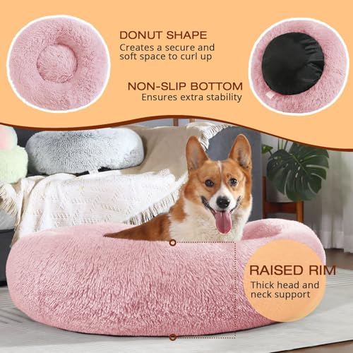 Dog Beds Large Sized Dog (36" / Smoke Pink)